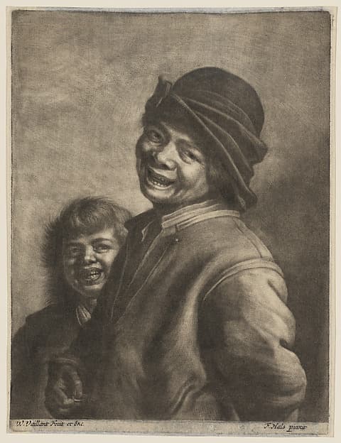 Two Boys Laughing