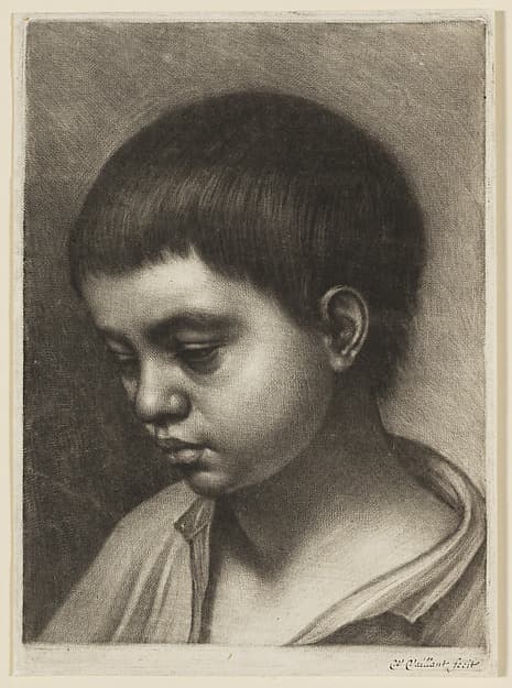 Head of a Boy, turned to the left