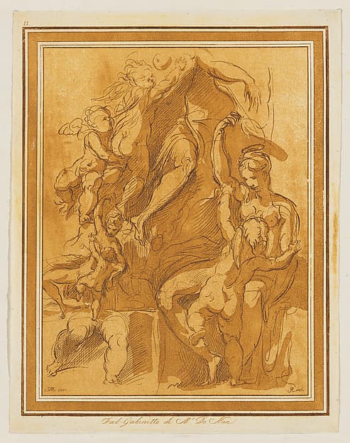 Study of Venus and Cupid, from Prove di Vari Rami Inediti [...]