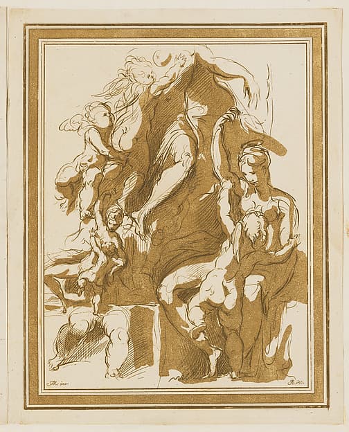 Study of Venus and Cupid, from Prove di Vari Rami Inediti [...]