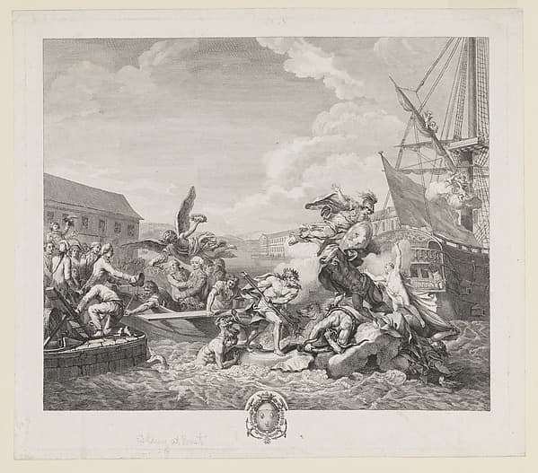 The Arrival of Admiral d'Estaing at Brest