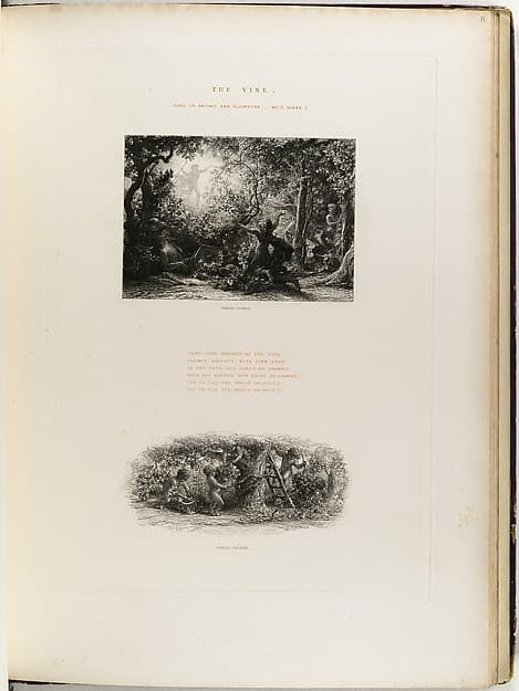 Songs of Shakespeare, Illustrated by the Etching Club