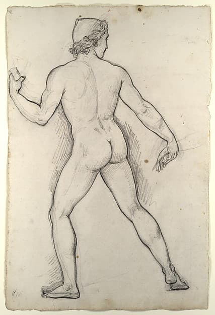 Male Nude, Study for "Castor and Pollux Freeing Helen"