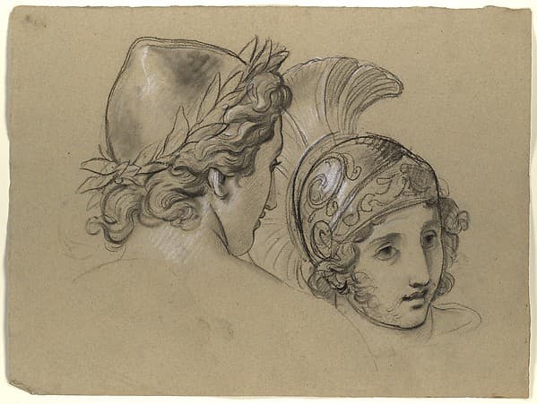 Study of Heads for Study for "Castor and Pollux Freeing Helen"