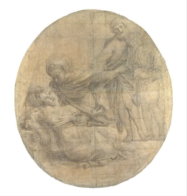 The Martyrdom of Saint Cecilia (Cartoon for a Fresco)