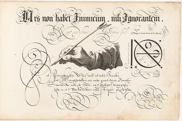 T'Magazin oft Pac-huys der Loffelÿcker Penn-const (The Store Room or Ware House of the Praiseworthy Art of the Pen)