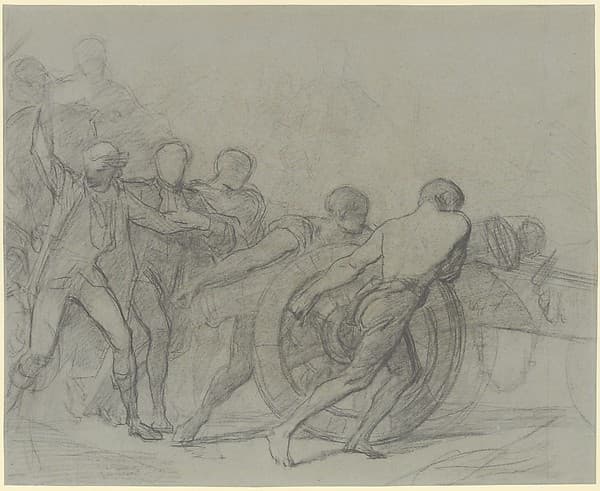Study for "The Enrollment of the Volunteers of 1792"