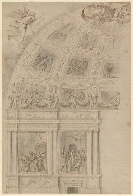 Design for the Decoration of the Semi-Dome of a Church Apse