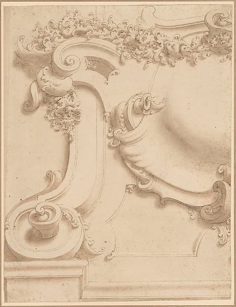 Design for Plasterwork Cartouche