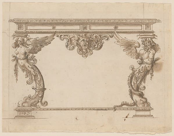 Design for a pier table
