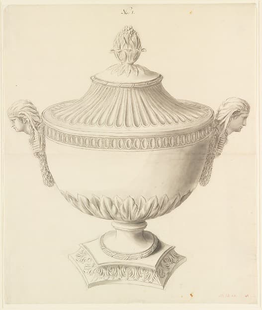 Design for a Lidded Tureen