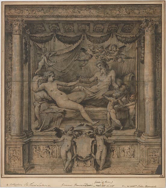 Jupiter and Juno: Study for the "Furti di Giove" Tapestries