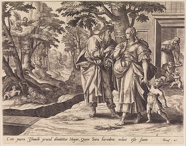 The Banishment of Hagar and Ishmael, from The Story of Abraham