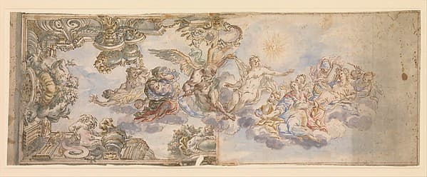 Allegorical Design for a Ceiling Fresco.