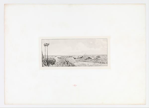 Huldigung (Homage) from Ein Handschuh (A Glove). Cyclus von zehn Compositionen radirt. Rad. Opus VI, Plate VI. First edition