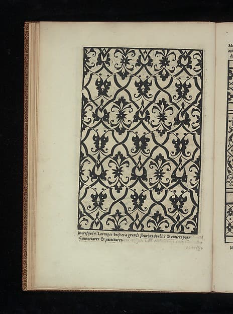 Livre de Moresques, page 5 (verso)