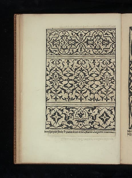 Livre de Moresques, page 6 (recto)