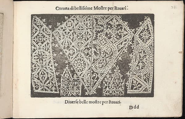 Corona delle Nobile et Virtuose Donne, Libro Terzo, page 21 (recto)