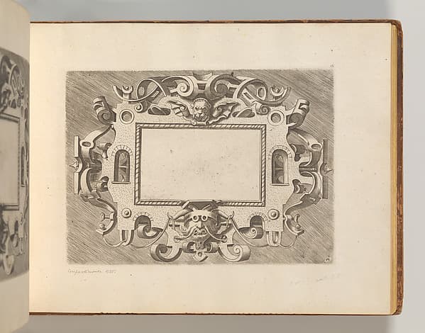 Targhe ed altri ornati di varie e capricciose invenzioni (Cartouches and other ornaments of various and capricious invention, page 16)