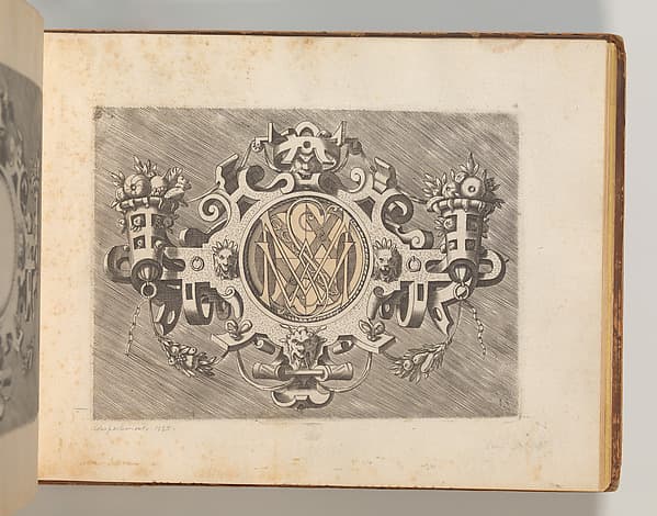 Targhe ed altri ornati di varie e capricciose invenzioni (Cartouches and other ornaments of various and capricious invention, page 18)