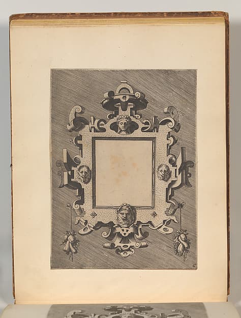Targhe ed altri ornati di varie e capricciose invenzioni (Cartouches and other ornaments of various and capricious invention, page 28)