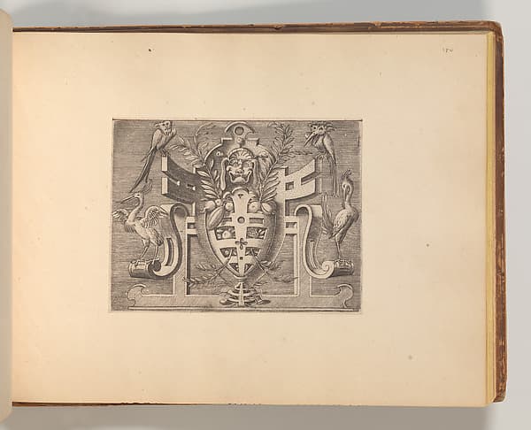 Series of Cartouches, in: Targhe ed altri ornati di varie e capricciose invenzioni (Cartouches and other ornaments of various and capricious invention, page 43)