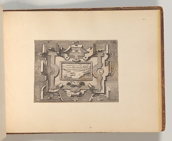 Series of Cartouches, in: Targhe ed altri ornati di varie e capricciose invenzioni (Cartouches and other ornaments of various and capricious invention, page 47)