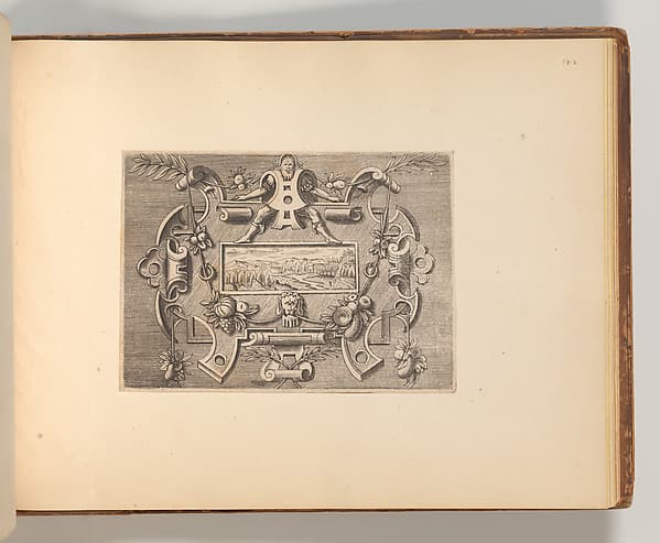 Series of Cartouches, in: Targhe ed altri ornati di varie e capricciose invenzioni (Cartouches and other ornaments of various and capricious invention, page 50)