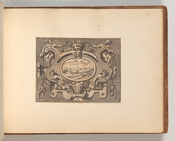 Series of Cartouches, in: Targhe ed altri ornati di varie e capricciose invenzioni (Cartouches and other ornaments of various and capricious invention, page 53)