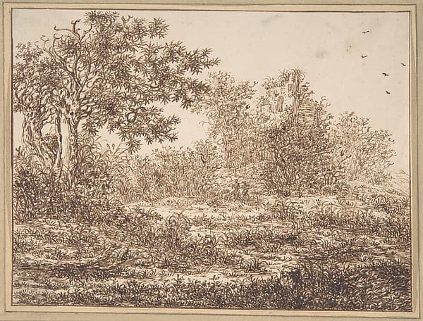 Dune Landscape with Trees