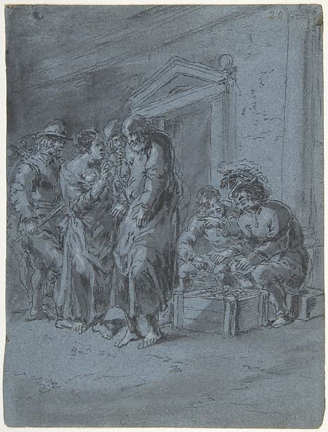 St. Peter Recognized by a Servant Girl