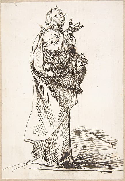 Standing Saint (apostle?)