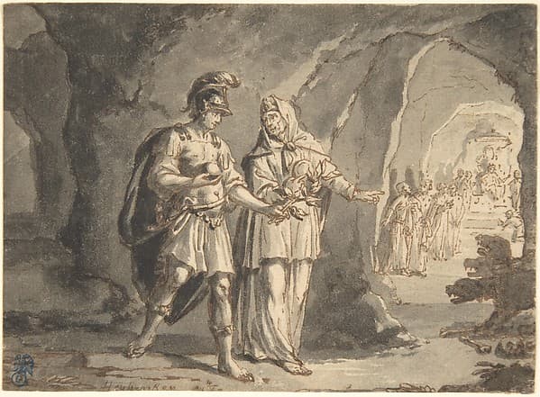 Aeneas and the Sibyl in the Underworld