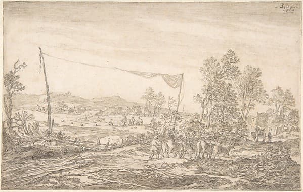 Landscape with Figures and Cattle