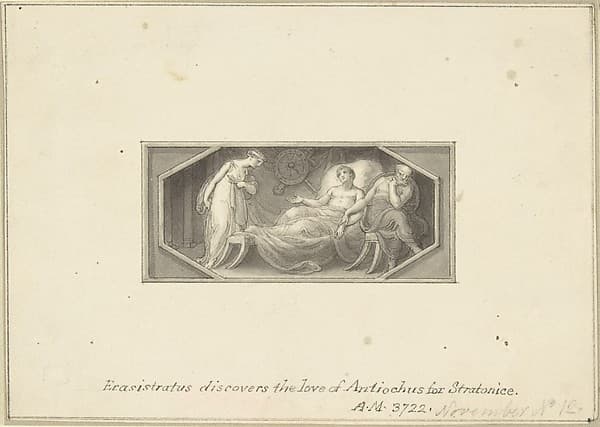 Erasistratus discovers the love of Antiochus for Stratonice