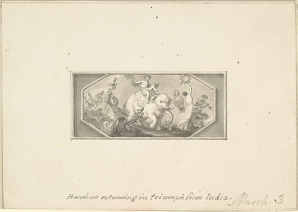 Bacchus returning in Triumph from India