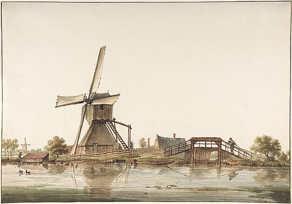 Landscape with Windmill