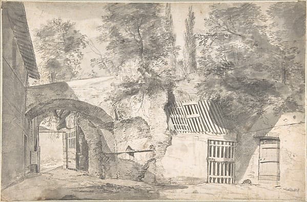 Courtyard of a Farmhouse