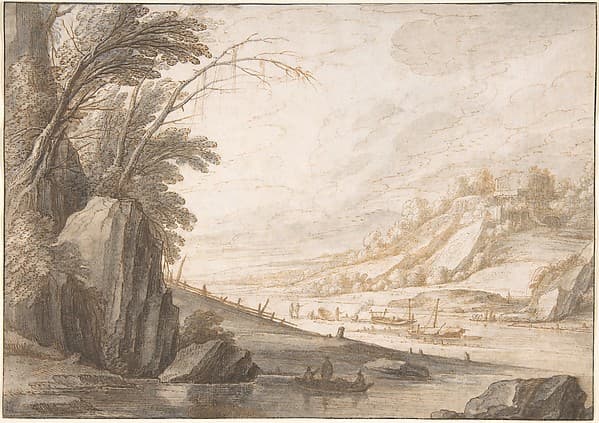 Landscape with Fishermen
