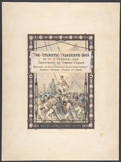 The Great Eastern Weighing Anchor Off the Maplin Sands at the Nore, July 15, 1865