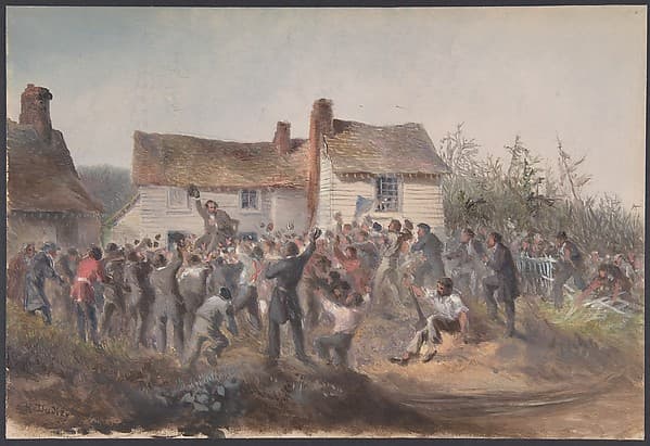 September 8th at Heart's Content, the day of the successful termination of the work of laying, recovering, completing and testing the Atlantic Telegraph Cables of 1865 and 1866