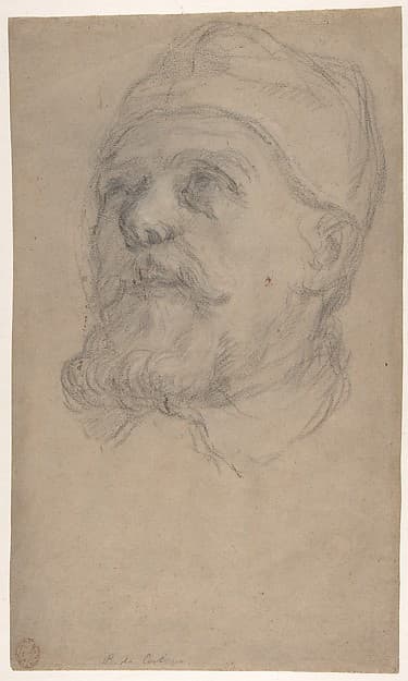 Head of Pope Urban VIII (Maffeo Vincenzo Barberini) (recto); An Outstretched Arm (verso)