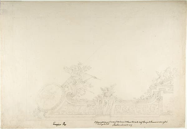 Design for One Eighth of a Ceiling of a Reception Room at the Royal Palace at Moncalieri