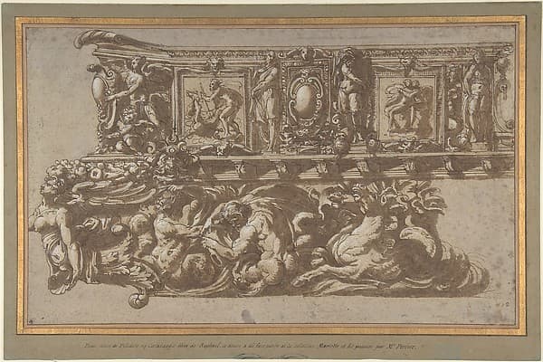 Design for a Festival Float or Barge