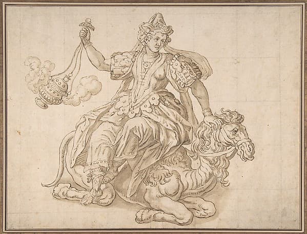 Allegory of Asia, from "The Four Continents"