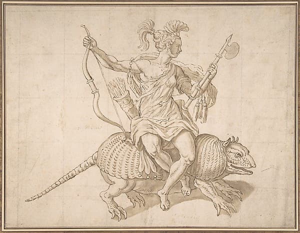 Allegory of America, from "The Four Continents"