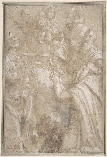 Adoration of the Madonna and Child