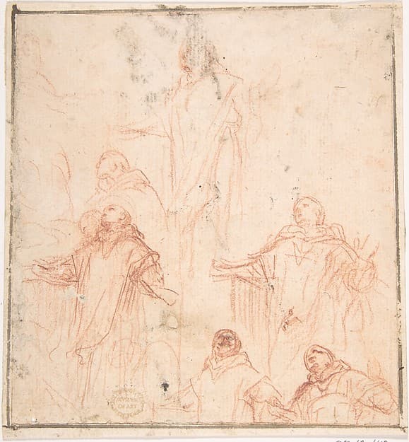 Studies of a Monk in Ecstasy