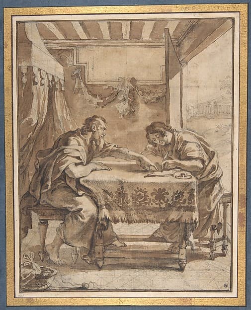 St. Paul Dictating at Ephesus