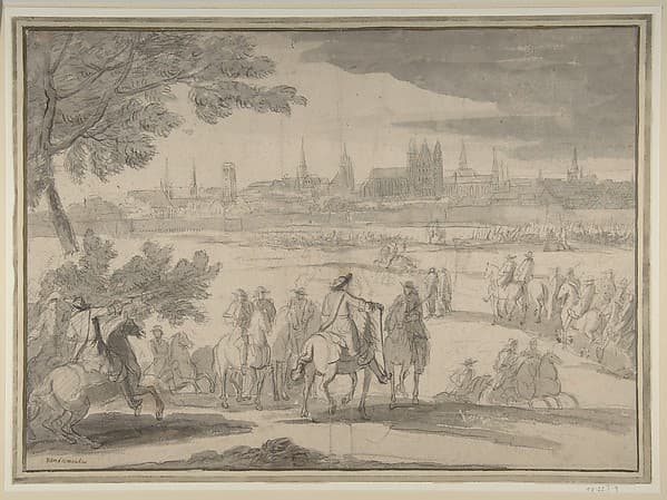 Louis XIV at the Siege of Tournai, Seen from the North-East (June 21-25, 1667)